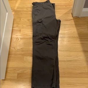 Grey cargo pants